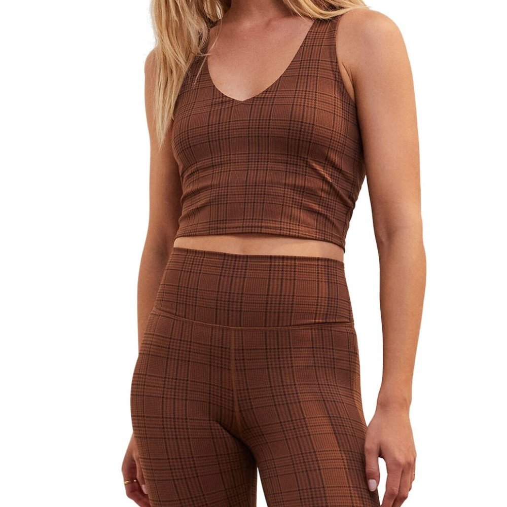 BNWT! Z Supply Active Houndstooth Legging and Top Set